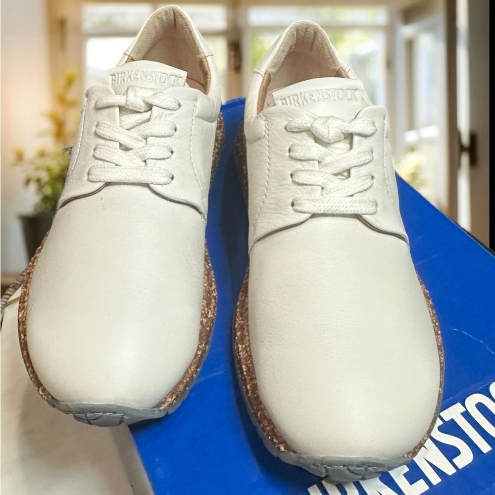 BIRKENSTOCK Wrigley Leather Sneaker Lace Up Unisex Shoes Size EU 36 - Picture 4 of 15